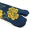 Wrapables Tabi Flip-Flop Socks (Set of 3), Rose & Peony, Dark Blue, Gray, Beige